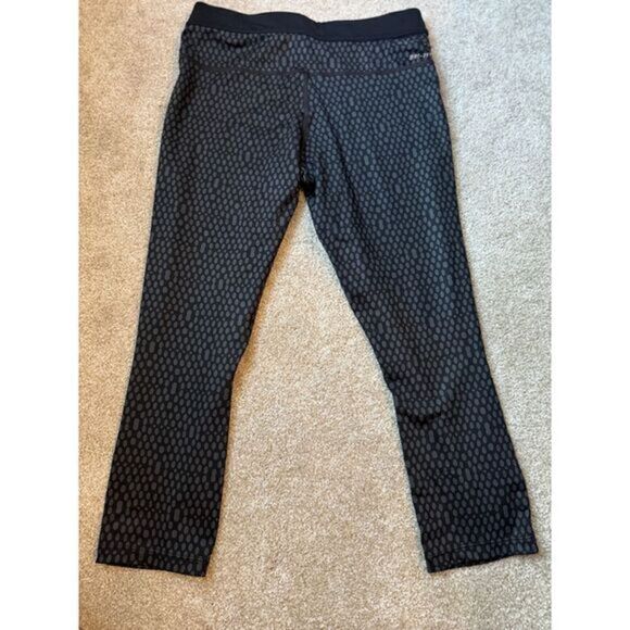 Nike Just Do It Fearless Women's Workout Leggings Honeycomb Pattern - Picture 1 of 9
